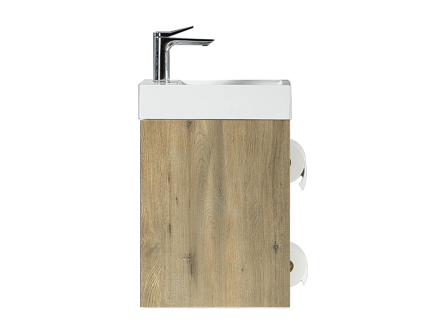 Lave main chêne brun 40 cm Aquaba
