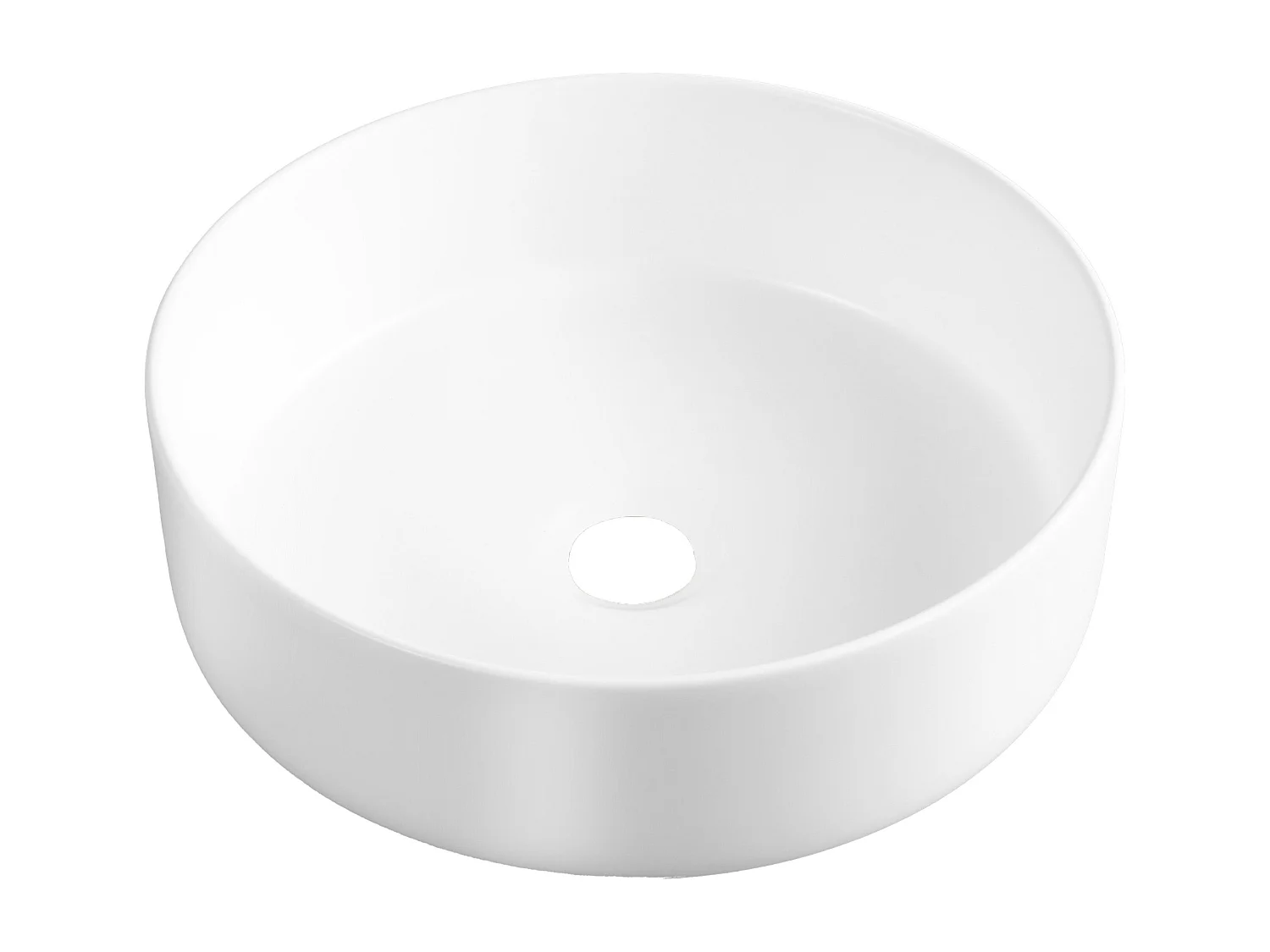 Meuble 120 cm chêne clair Aquagiro avec vasque à poser blanc brillant