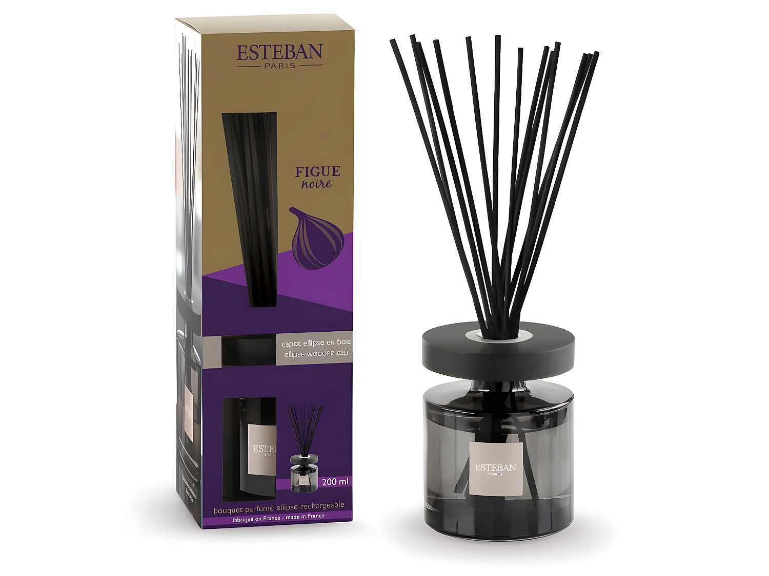 Bouquet parfumé Ellipse figue noire 200ml