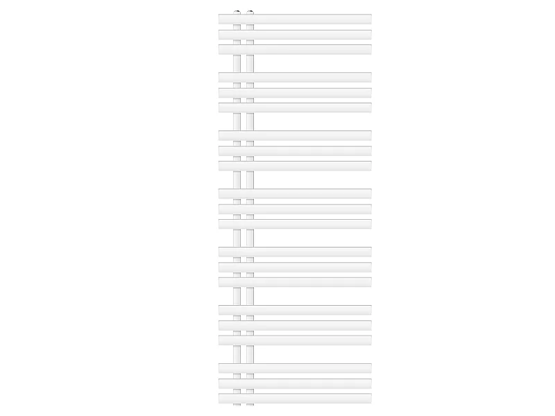 Radiador de hierro EM Radiador toallero Radiador de baño Blanco 60x160cm