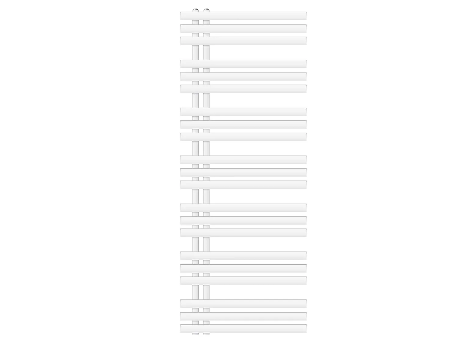 Radiador de hierro EM Radiador toallero Radiador de baño Blanco 60x160cm