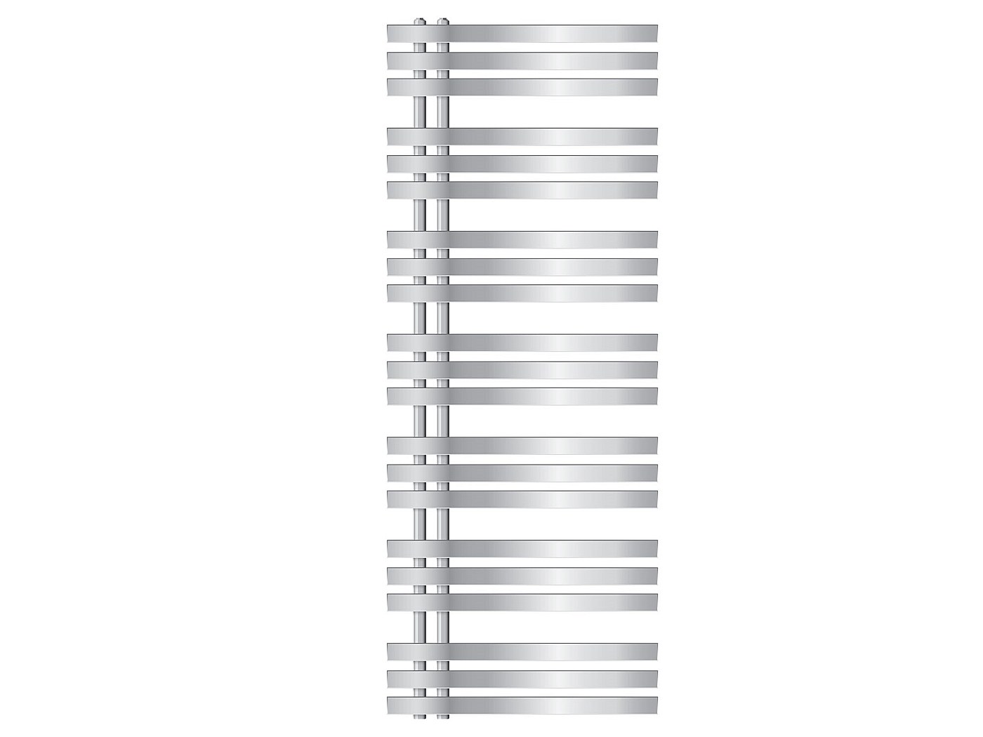 Supporto Radiatore Bagno Cromato - Per Radiatori Dritti E Curvi | Set Completo Con Viti E Accessori - Foto 4