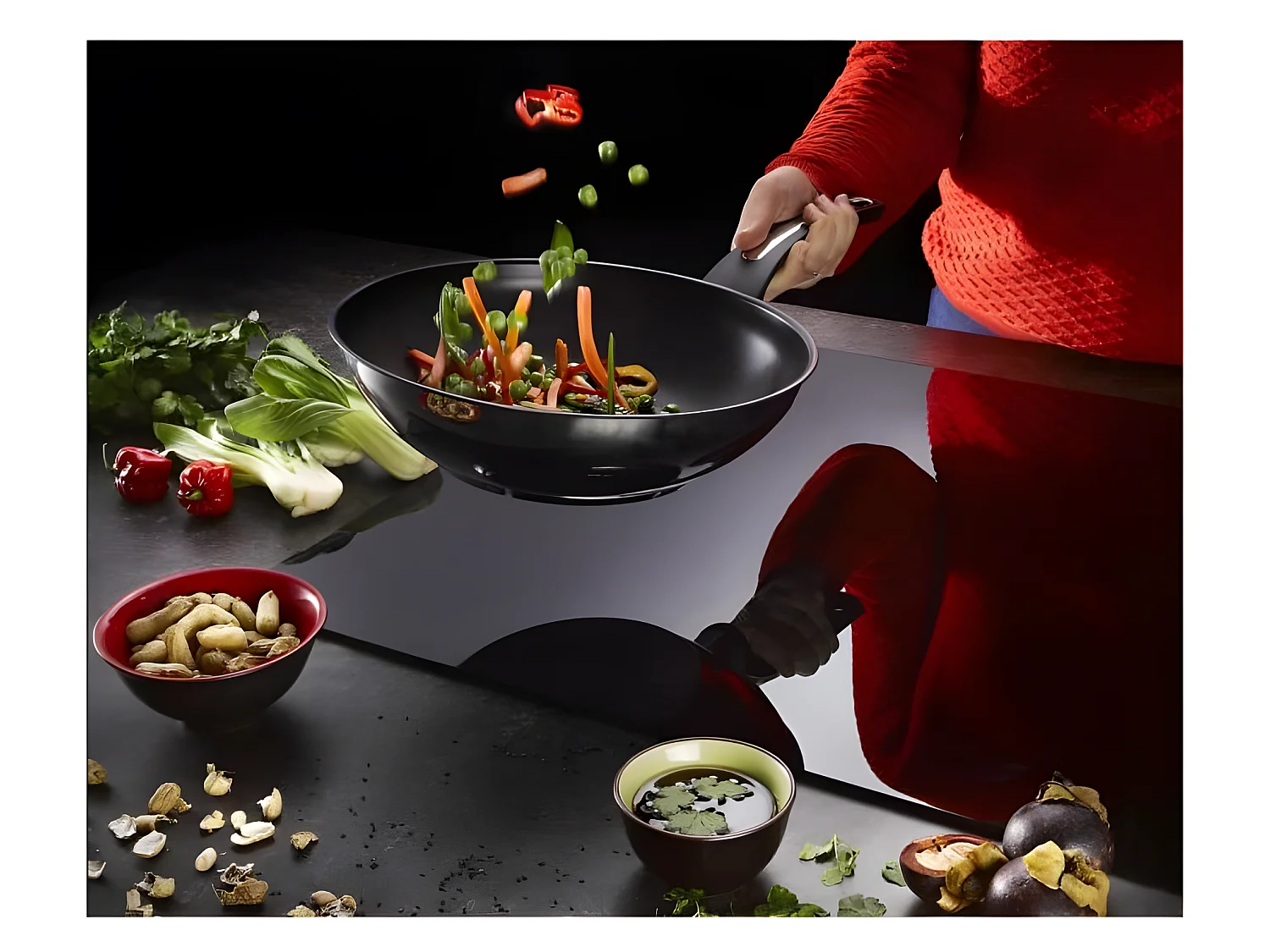 Tefal Poêle wok inox 28cm - e3001904