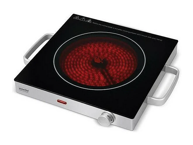 Plaque vitrocéramique KITCHENCHEF 2000W 35cm, KCPPV2000