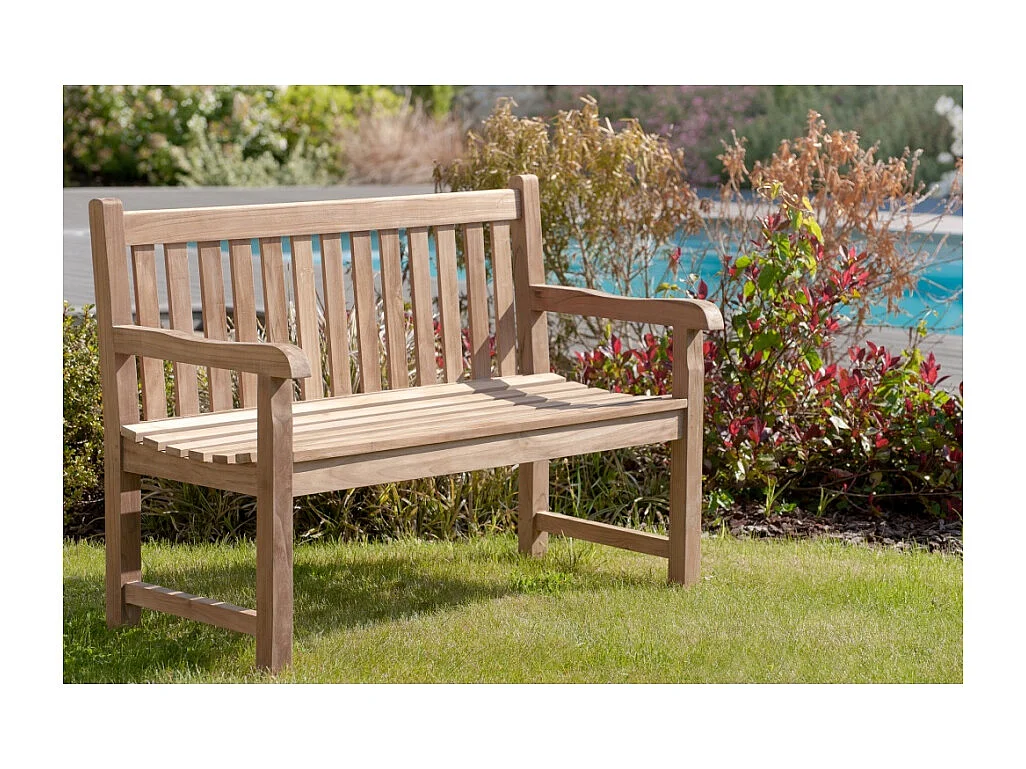 FUN - Banc de jardin Java en bois Teck