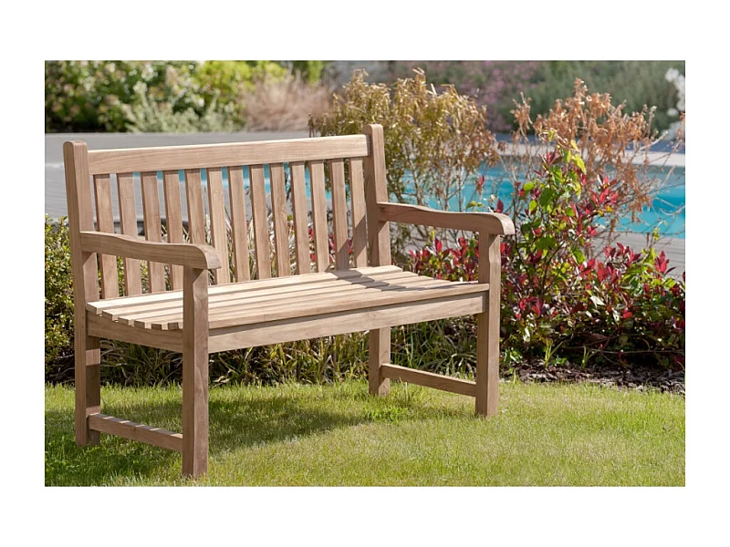 FUN - Banc de jardin Java en bois Teck