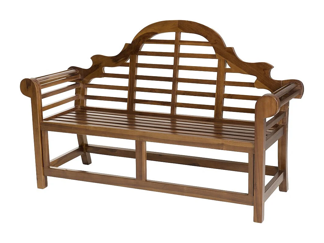 MAEVA - Banc de jardin Sumatra en bois teck huilé
