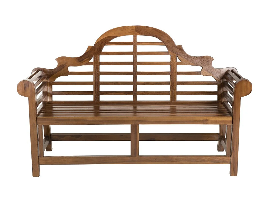 MAEVA - Banc de jardin Sumatra en bois teck huilé