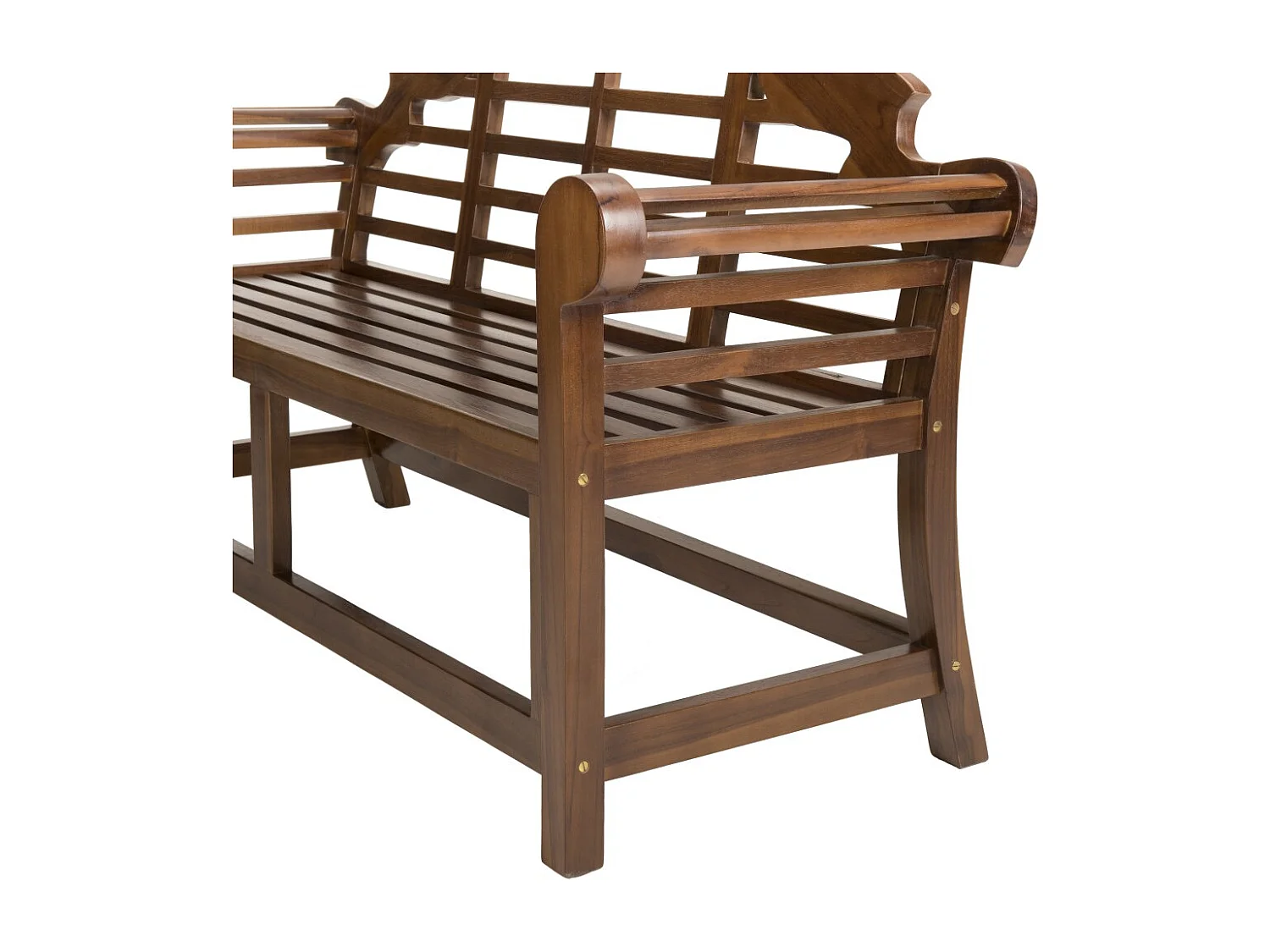 MAEVA - Banc de jardin Sumatra en bois teck huilé