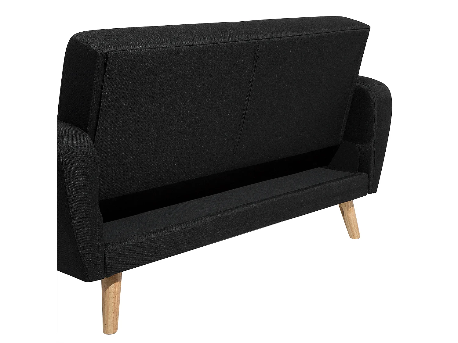 Ensemble de salon FLORLI Tissu Noir