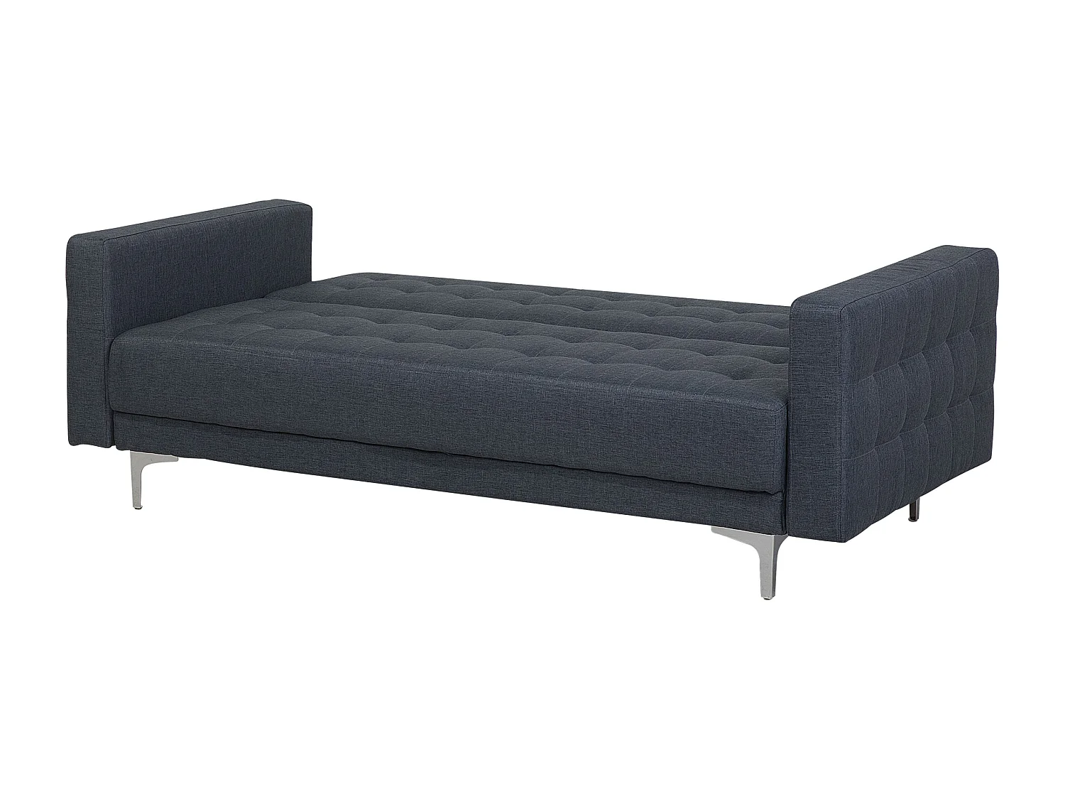 Set da salotto ABERDEEN Tessuto Grigio scuro 5 posti