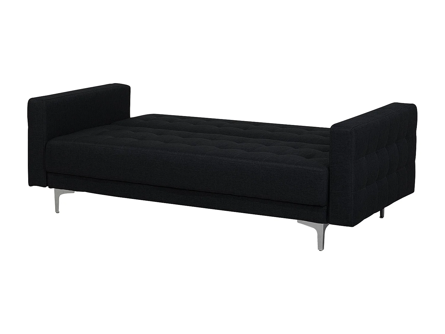 Ensemble de salon 5 places ABERDEEN Tissu Gris graphite