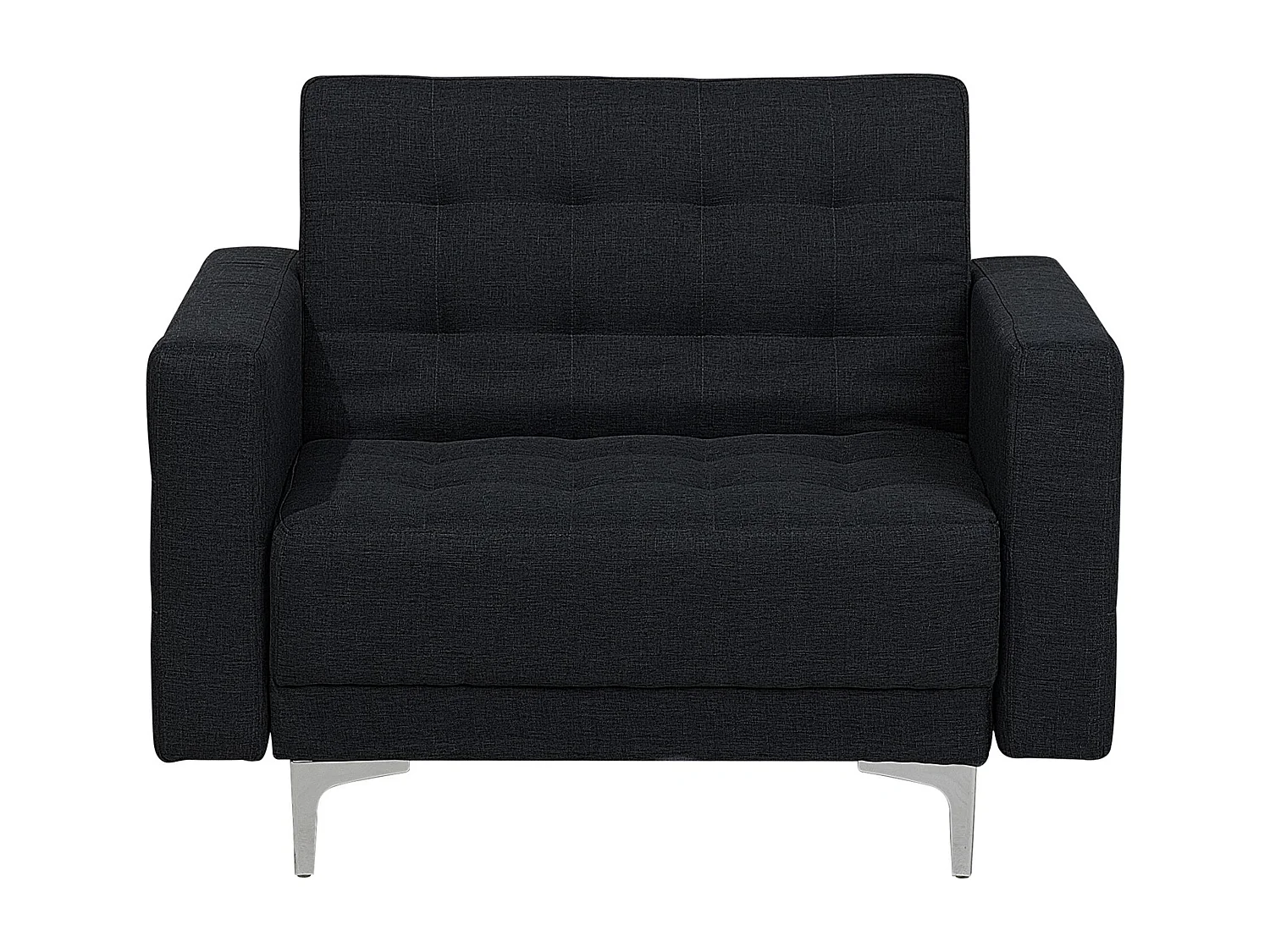 Ensemble de salon 5 places ABERDEEN Tissu Gris graphite