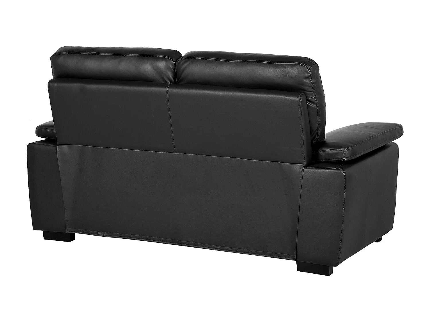 Ensemble de salon 5 places VOGAR Cuir PU Noir