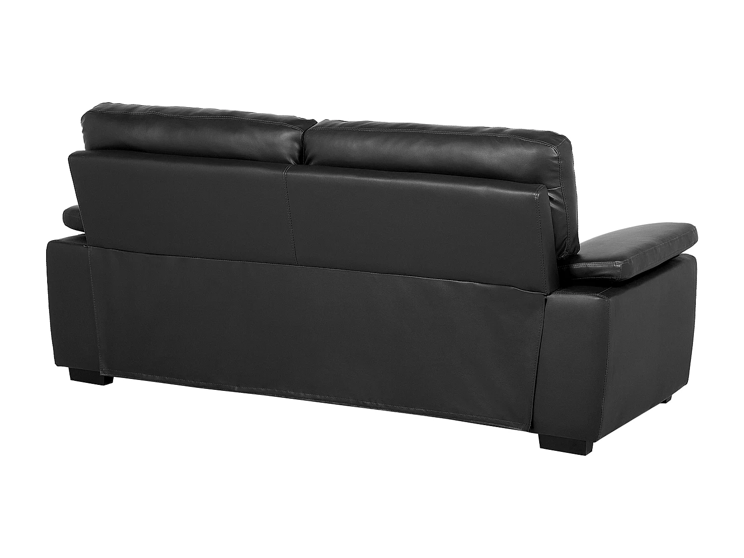 Ensemble de salon 5 places VOGAR Cuir PU Noir