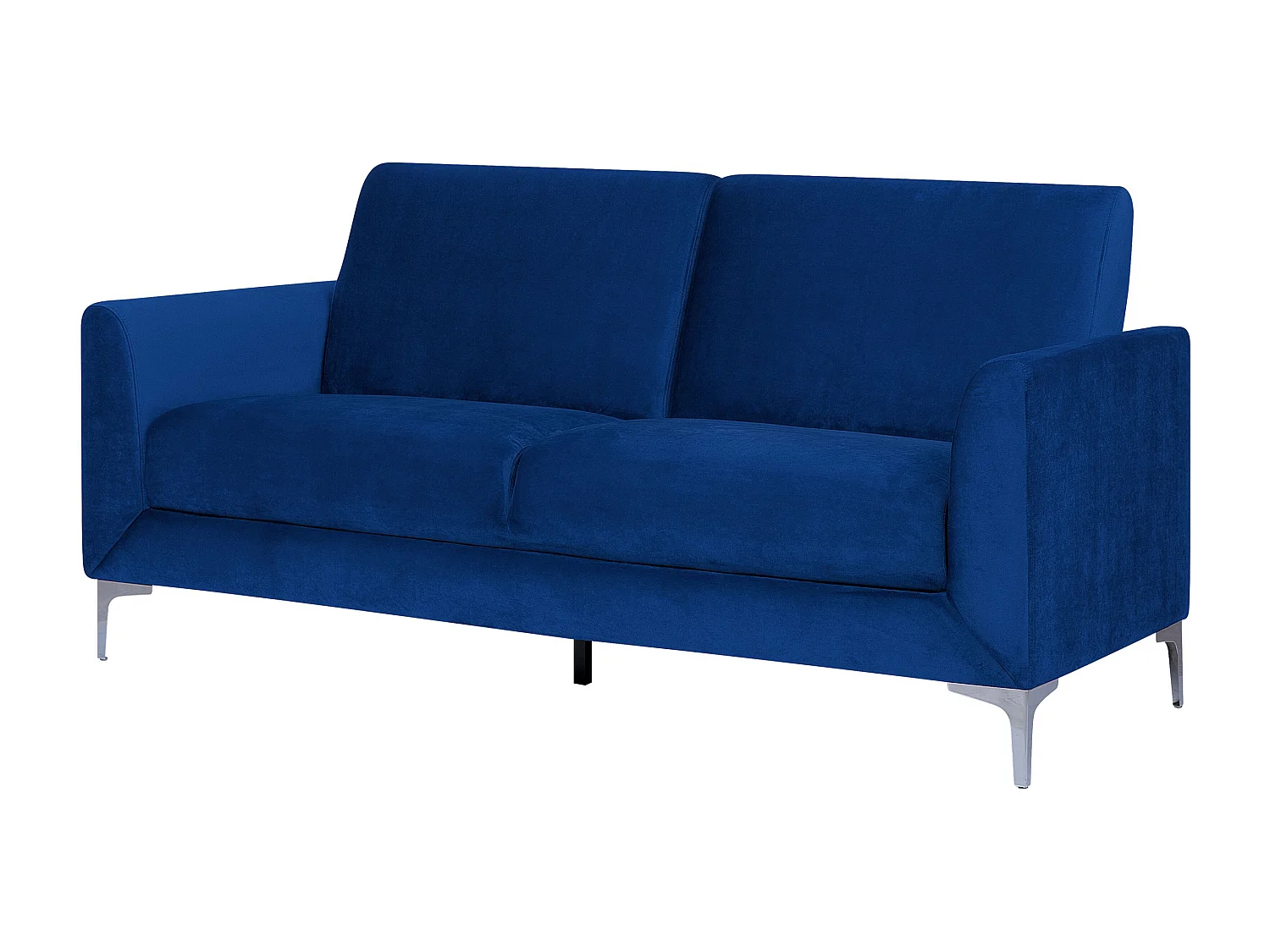 Sofa Set FENES Samtstoff Marineblau 6-Sitzer