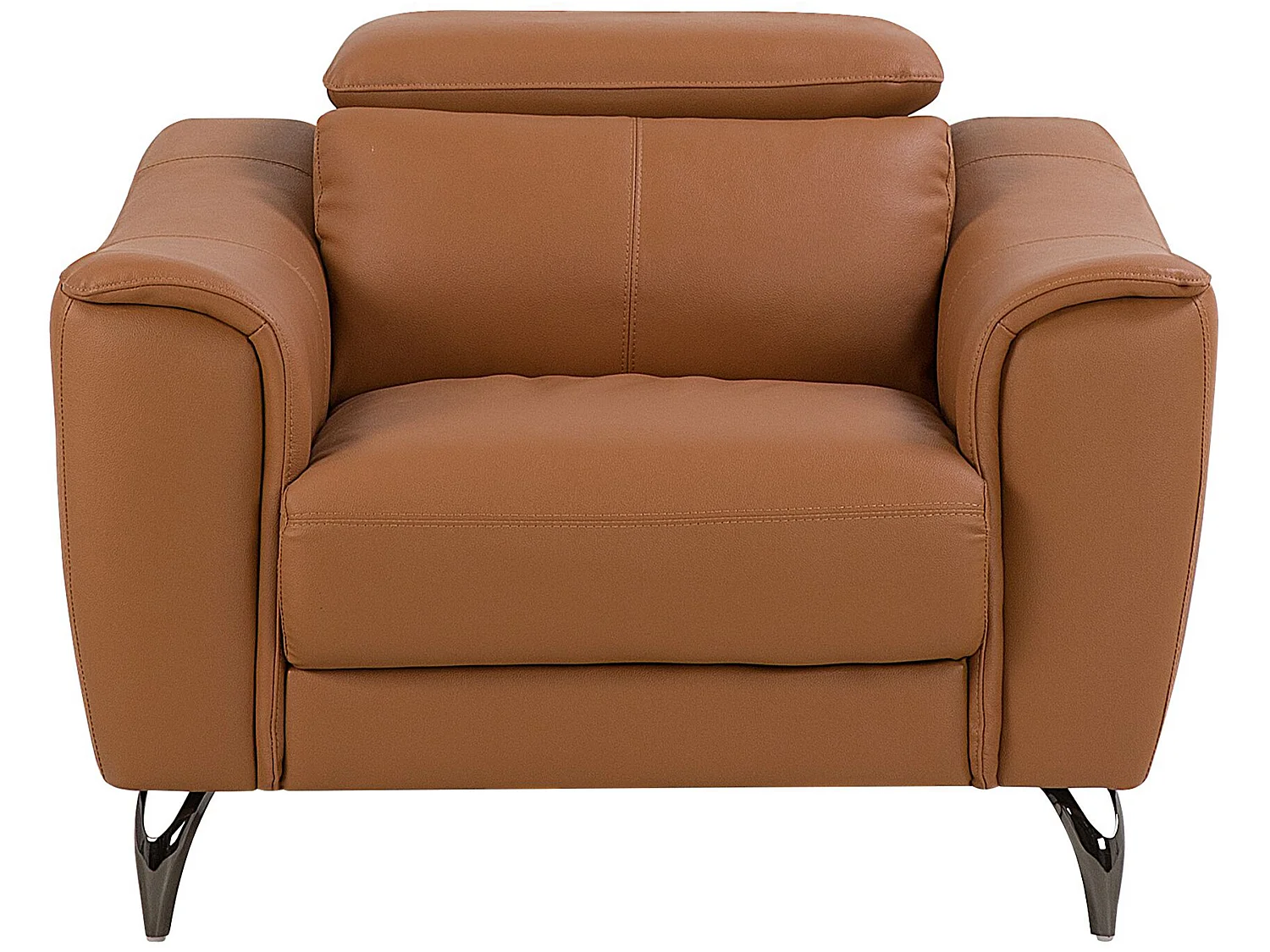 Ensemble de salon 4 places NARWIK Cuir Marron