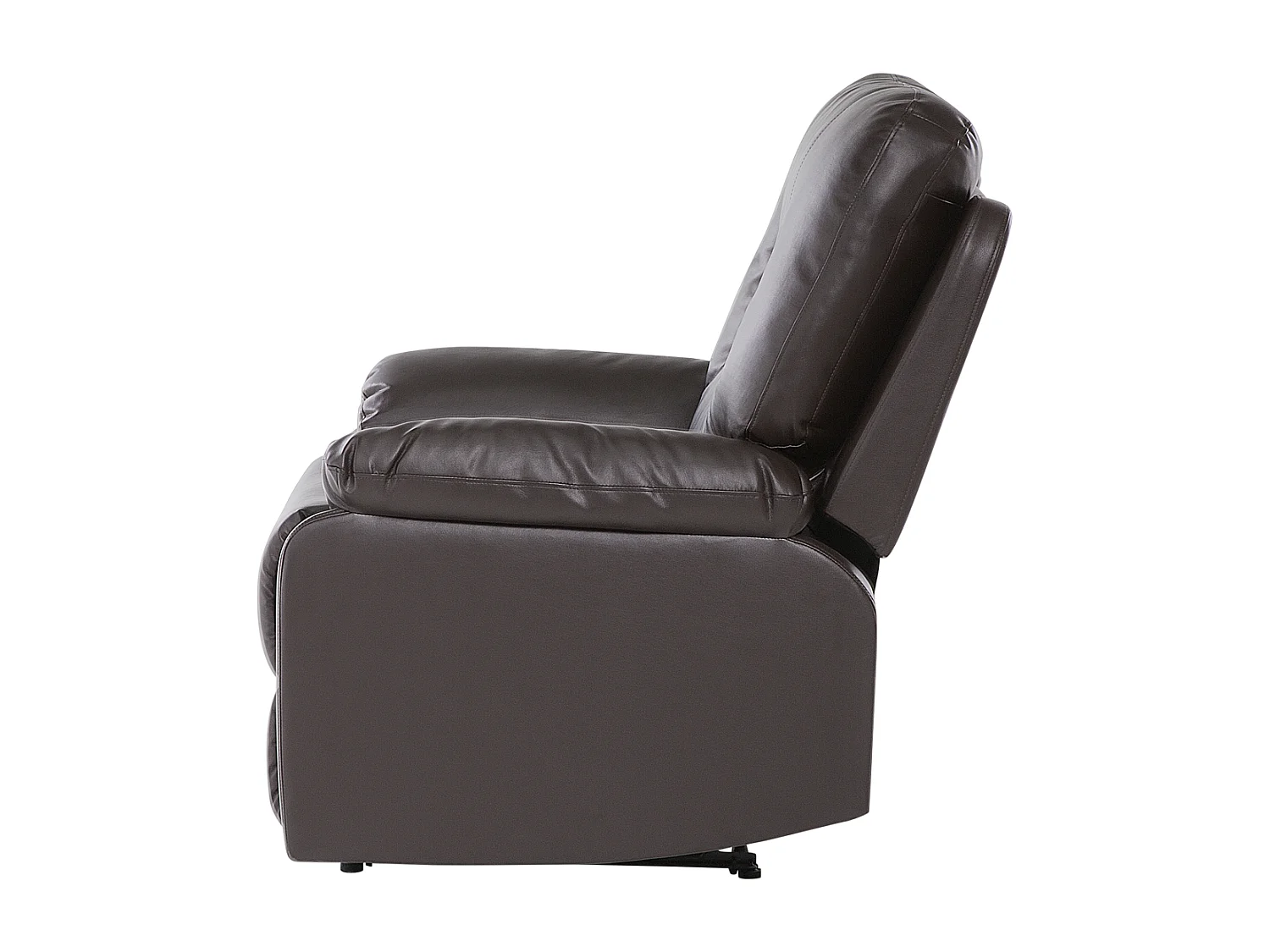 Ensemble de salon relax manuel 6 places BERGEN Cuir PU Marron