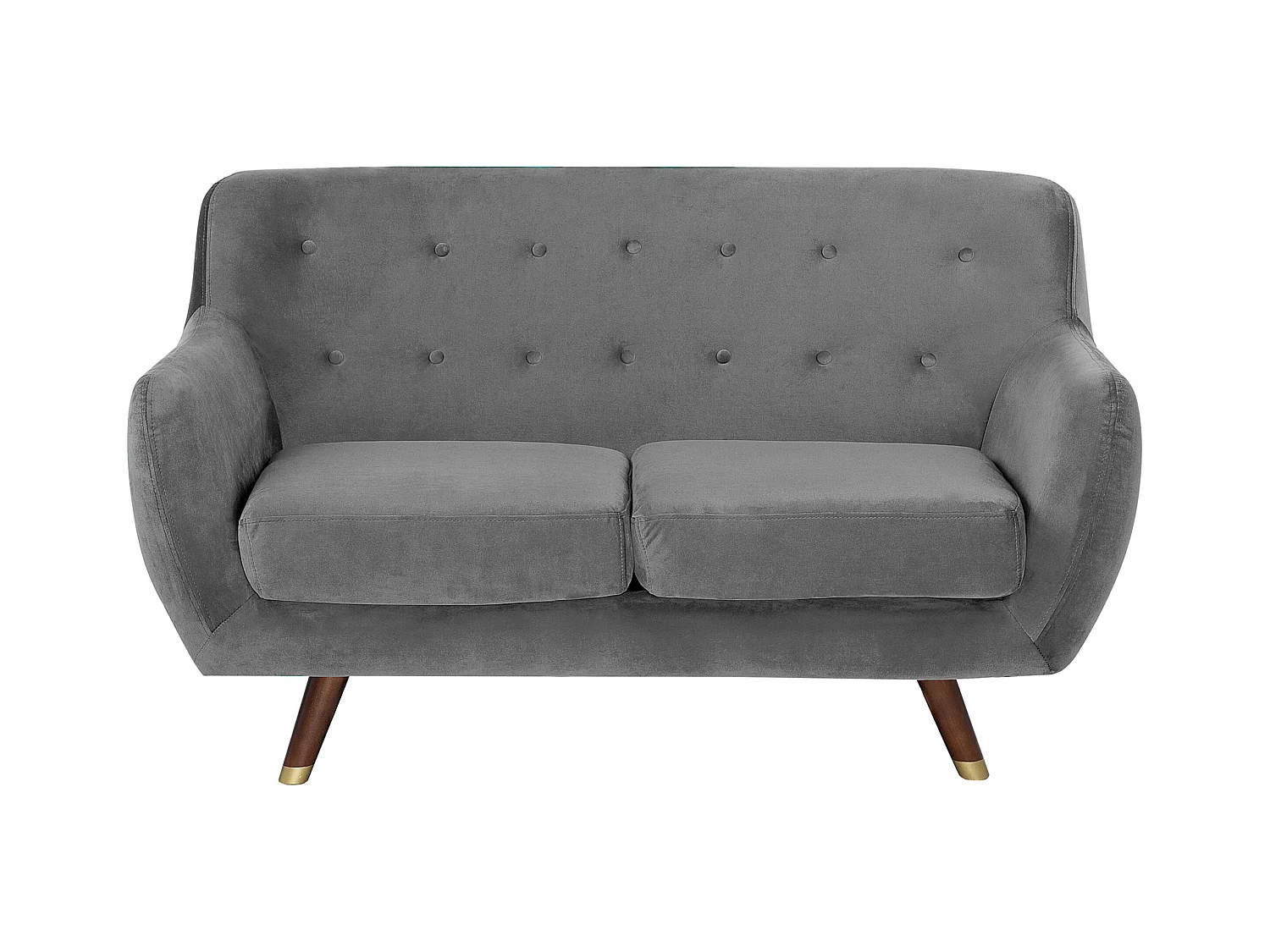 Set da salotto BODO Velluto Grigio 6 posti