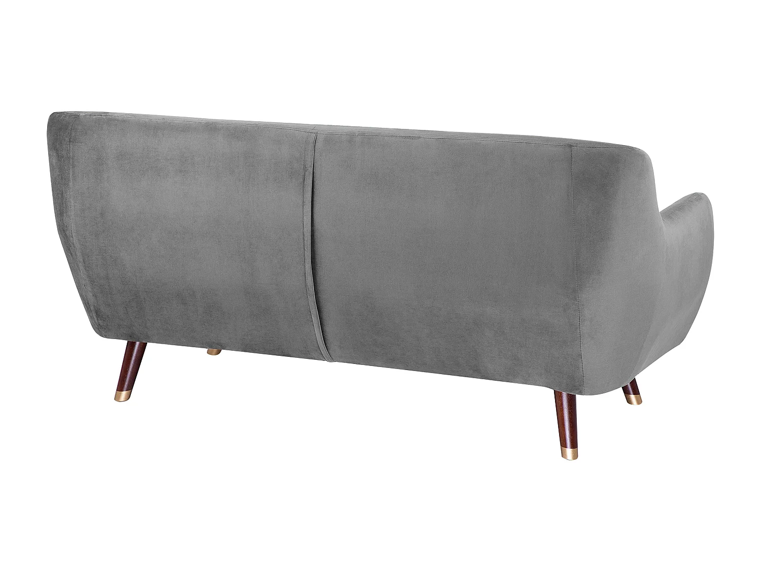 Ensemble de salon BODO Velours Gris 6 places