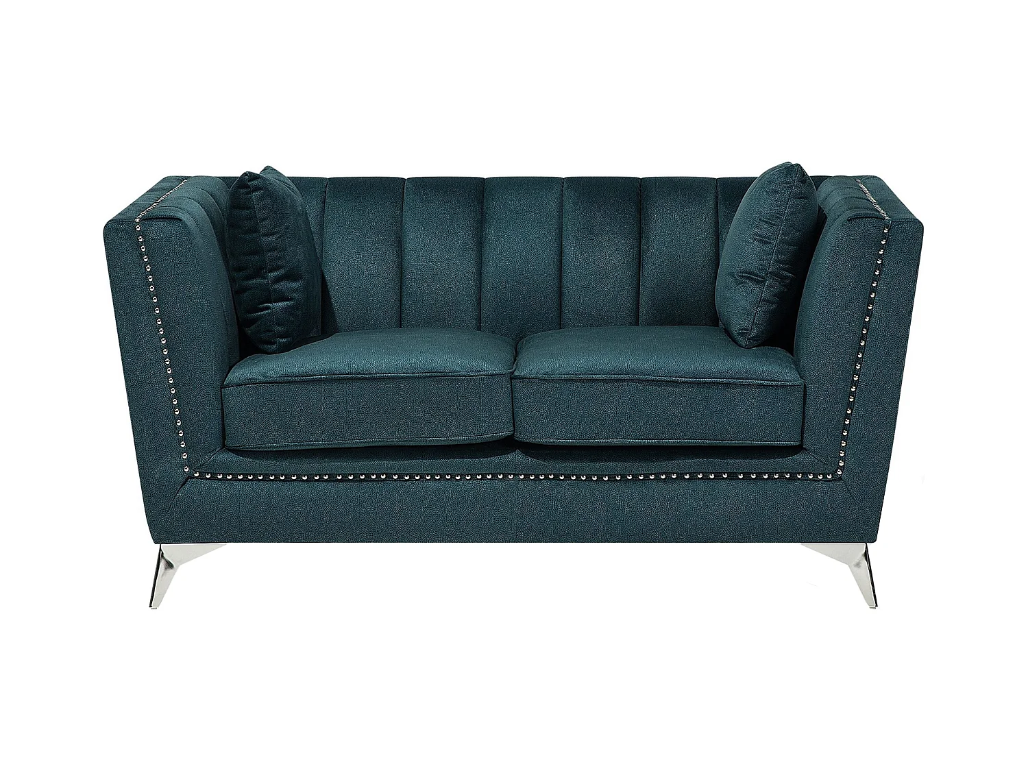 Komplet wypoczynkowy GAULA Welur Lazurowy dla 5 osób