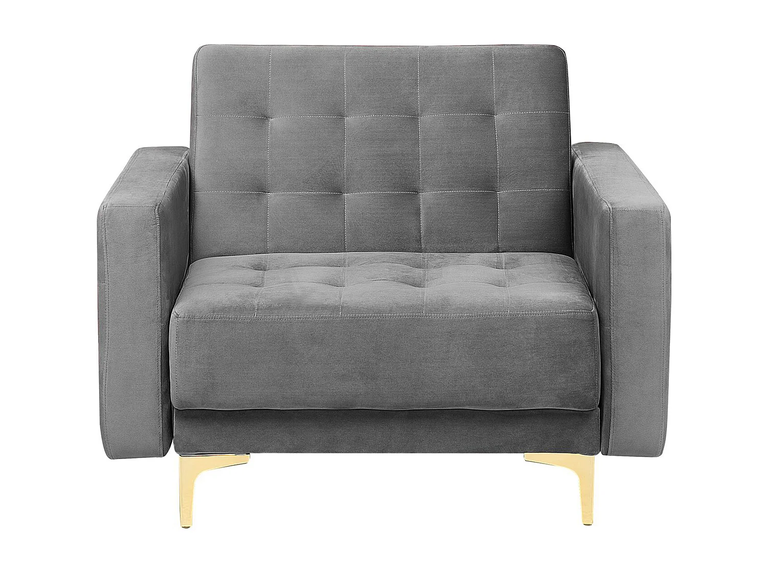 Ensemble de salon 5 places ABERDEEN Velours Gris