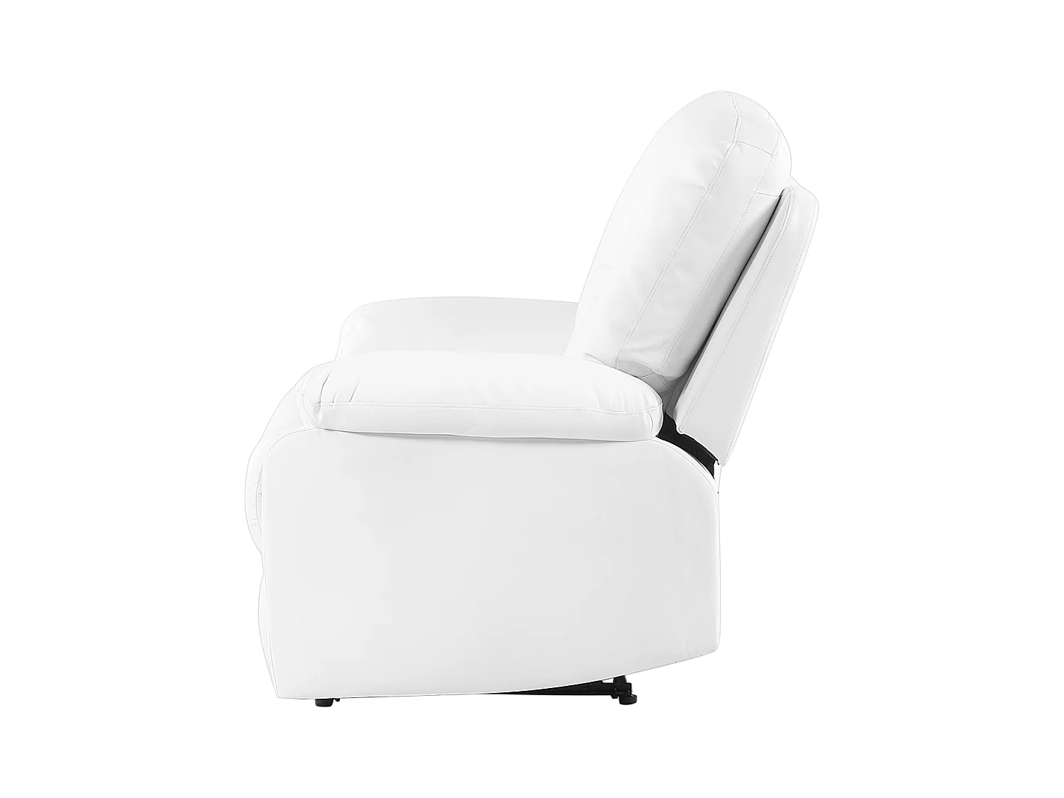 Ensemble de salon relax manuel 6 places BERGEN Cuir PU Blanc