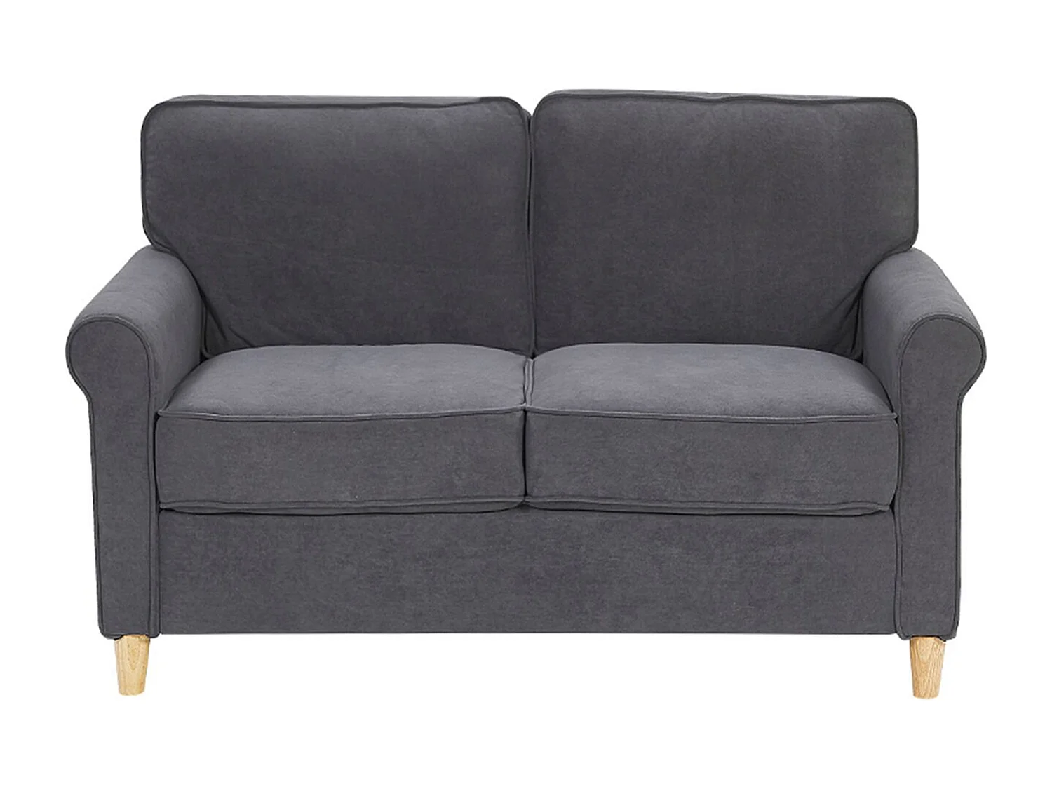 Set da salotto RONNEBY Velluto Grigio scuro 5 posti