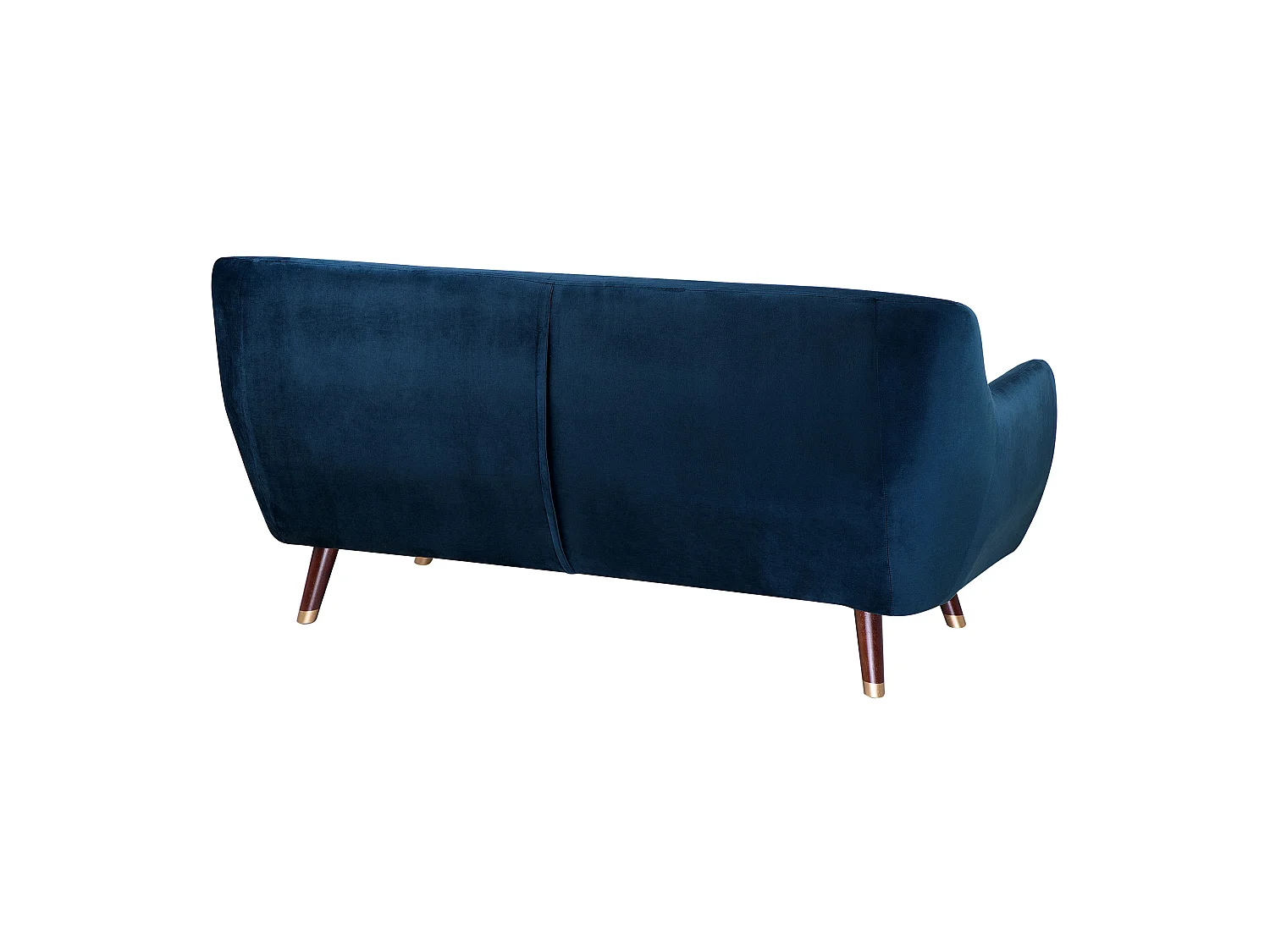 Sofa Set Samtstoff marineblau 6-Sitzer BODO