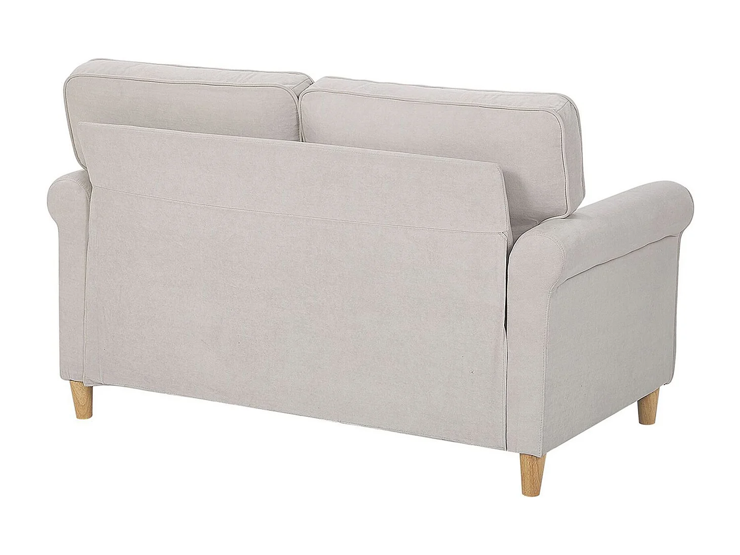 Sofa Set Samtstoff beige 5-Sitzer RONNEBY