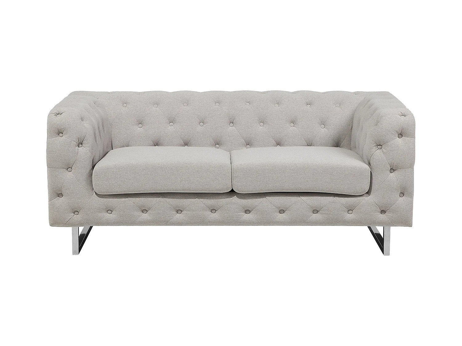 Sofa Set VISSLAND Stoff Hellbeige 5-Sitzer