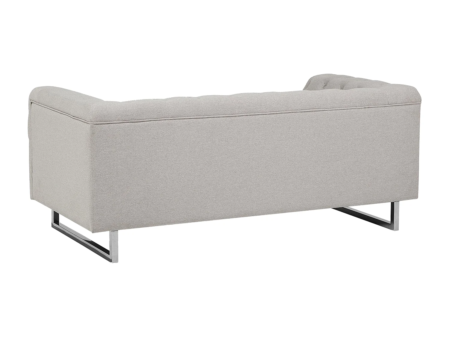 Ensemble de salon 5 places VISSLAND Tissu Beige clair