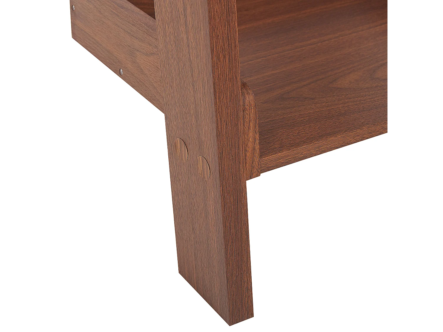 Estante com 5 prateleiras MOBILE DUO 169 cm Castanho escuro