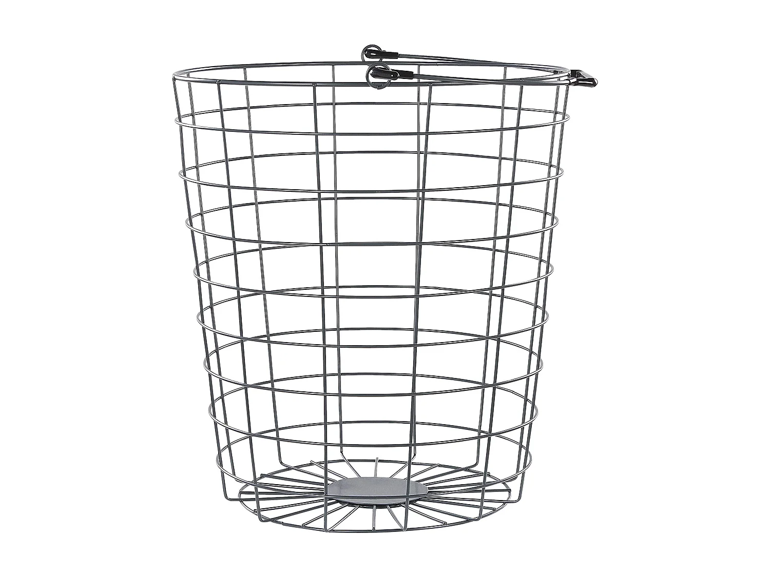 Support de panier AYAPAL avec roues Métal Gris
