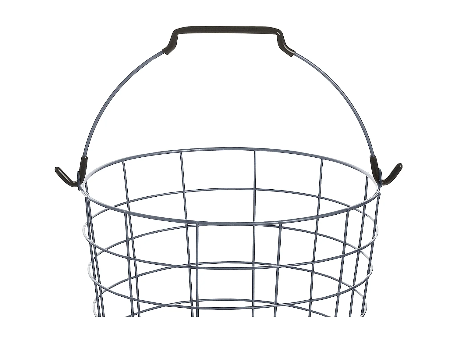 Support de panier AYAPAL avec roues Métal Gris