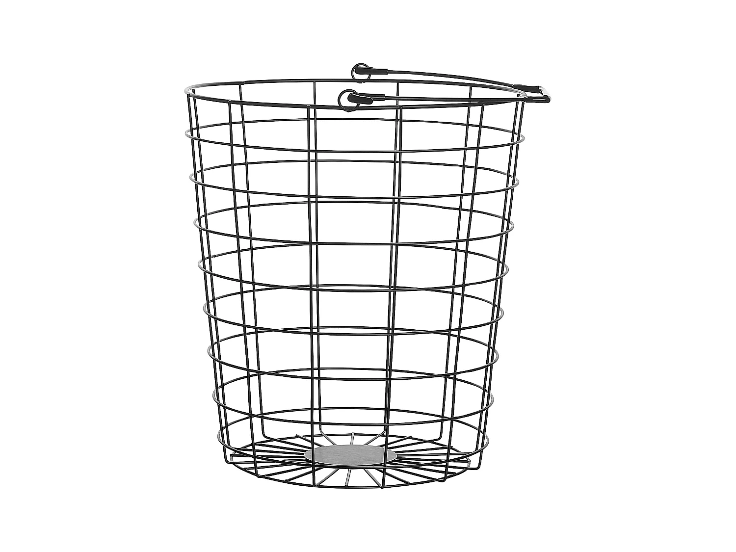 Support de panier AYAPAL avec roues Métal Noir