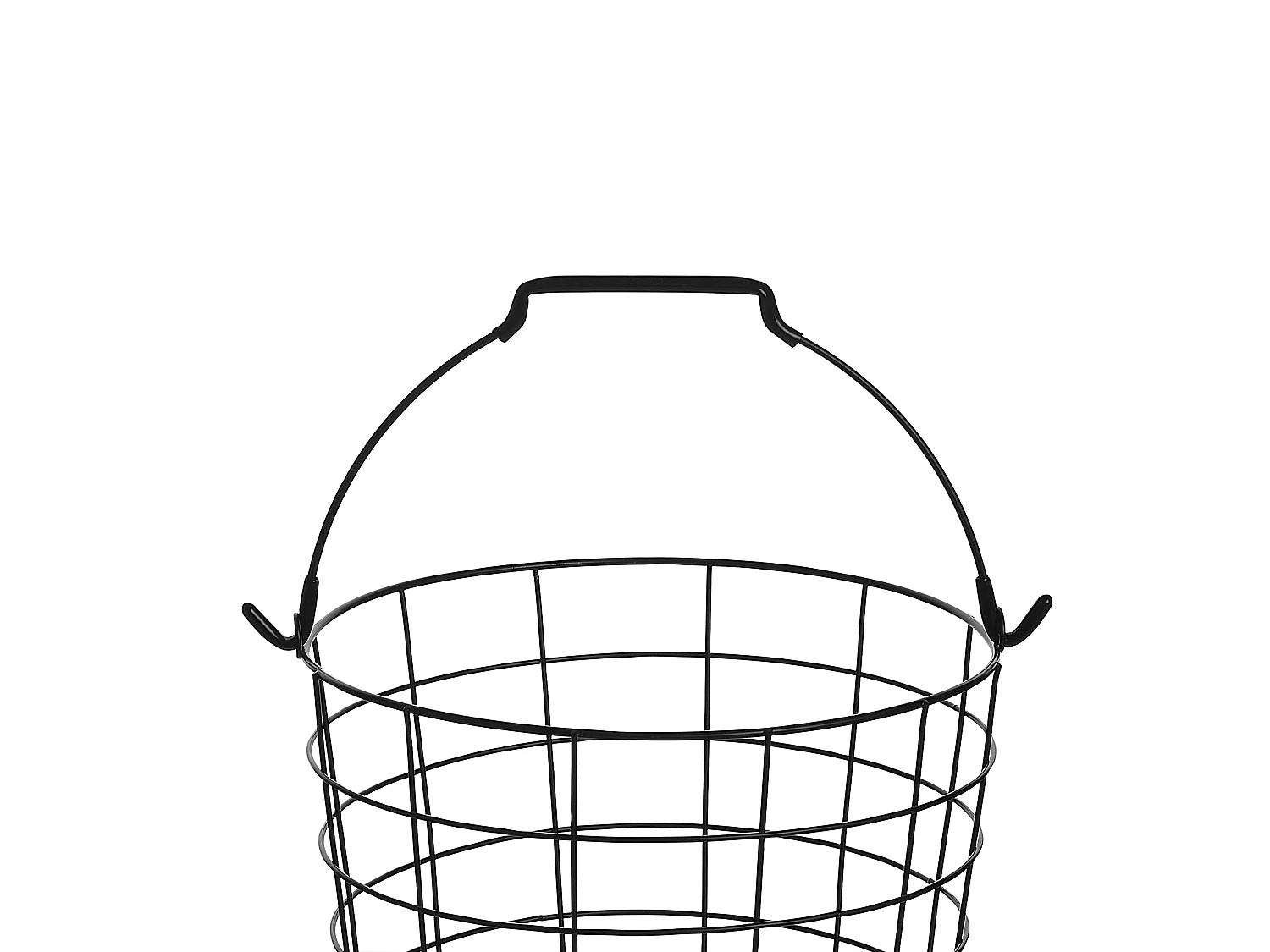 Support de panier AYAPAL avec roues Métal Noir