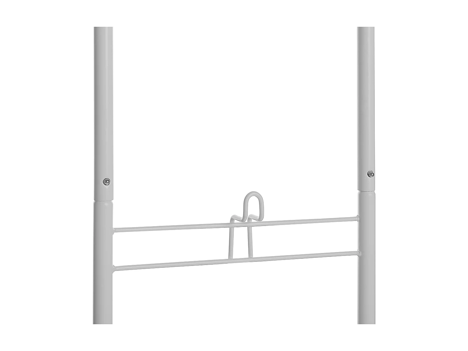 Support de panier AYAPAL avec roues Métal Blanc