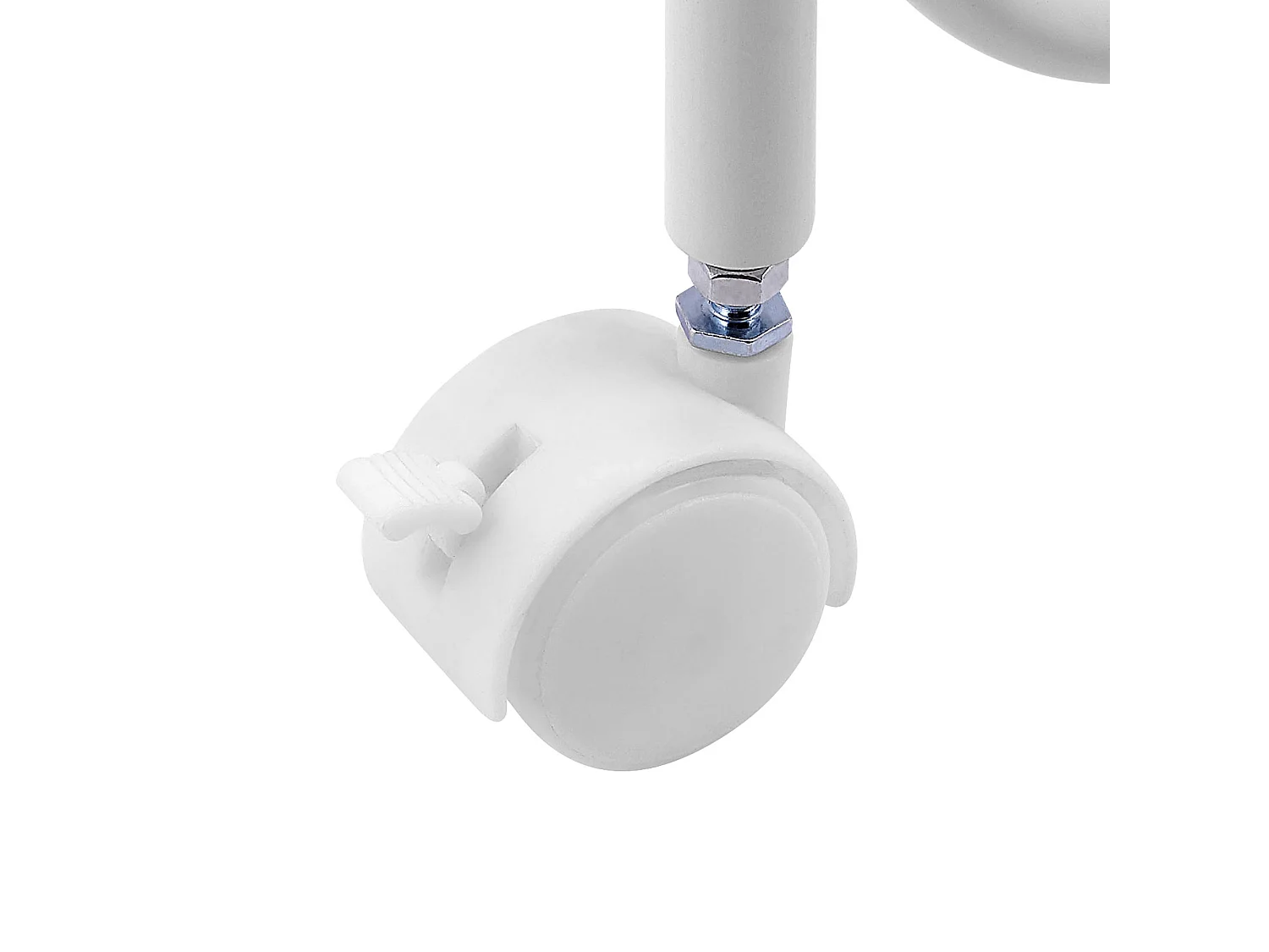 Support de panier AYAPAL avec roues Métal Blanc