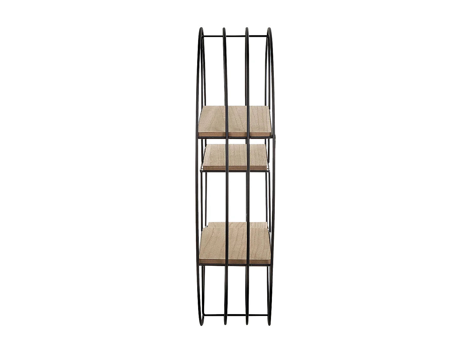 Étagère murale SANDIA Métal Noir