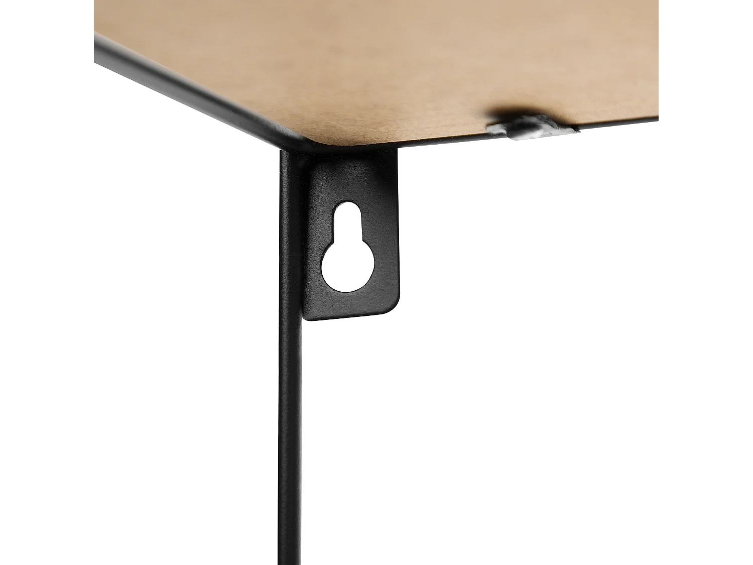 Étagère murale SANDIA Métal Noir