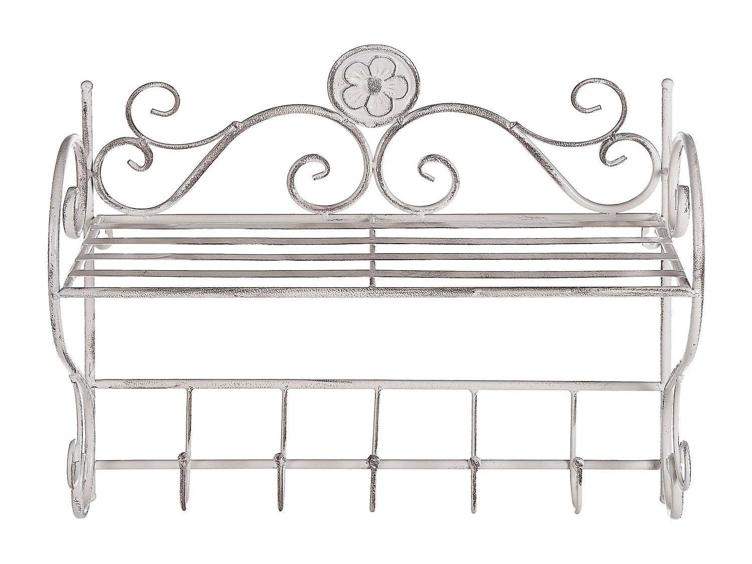 Estante de metal blanco 42 cm OSORNO