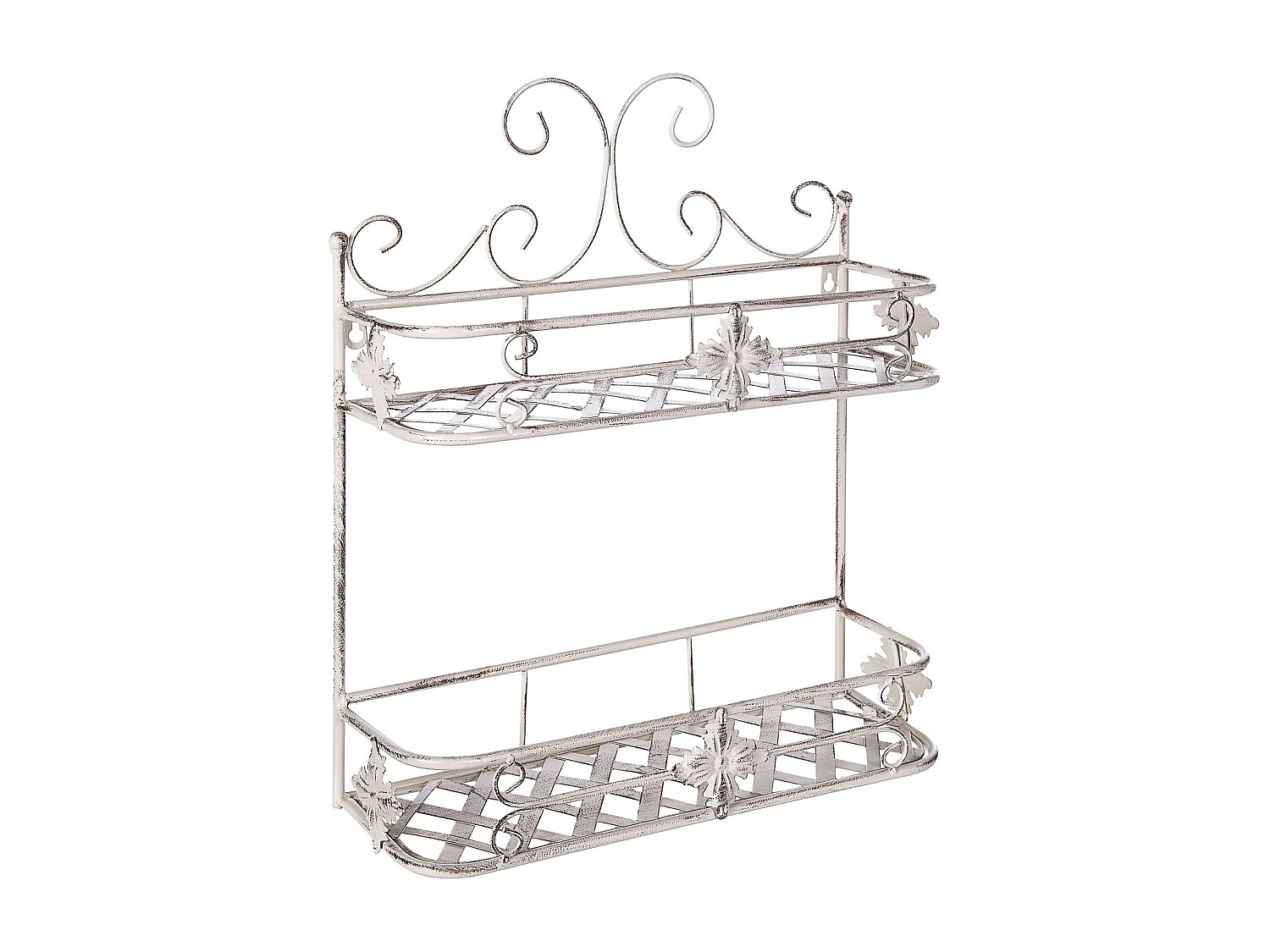 Étagère murale MARAYES Métal Blanc