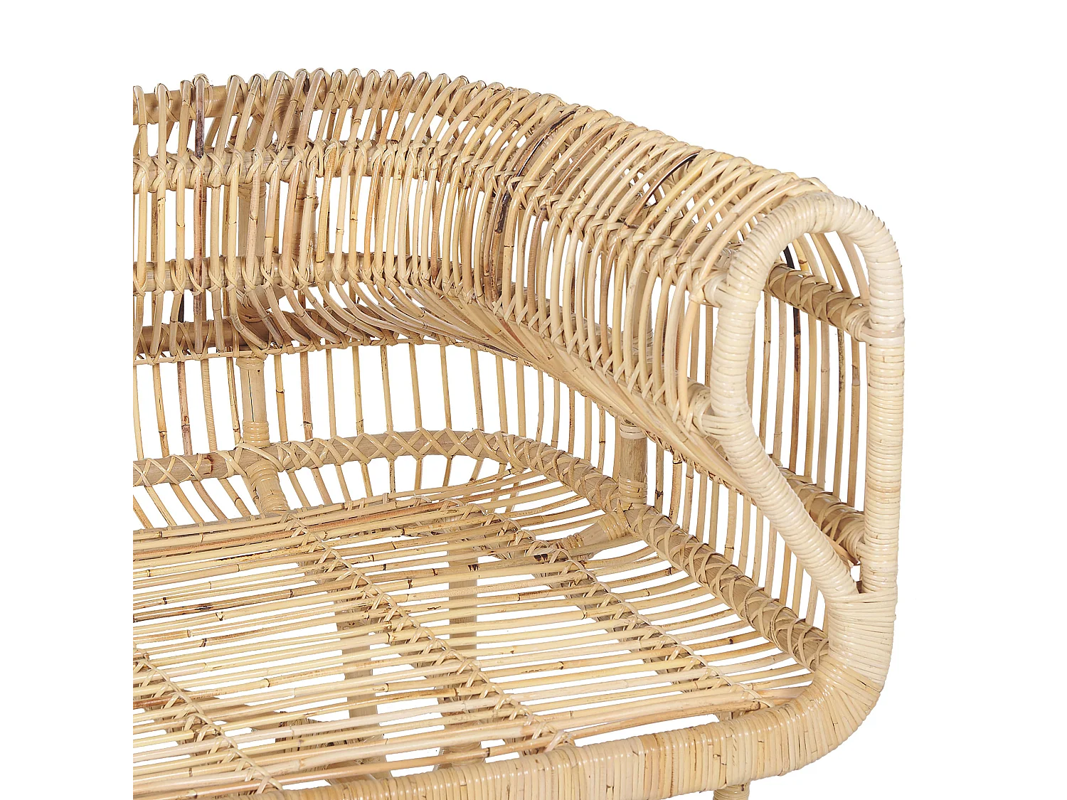 Tuin loungebank 2-zitter DOLCEDO Rotan Beige