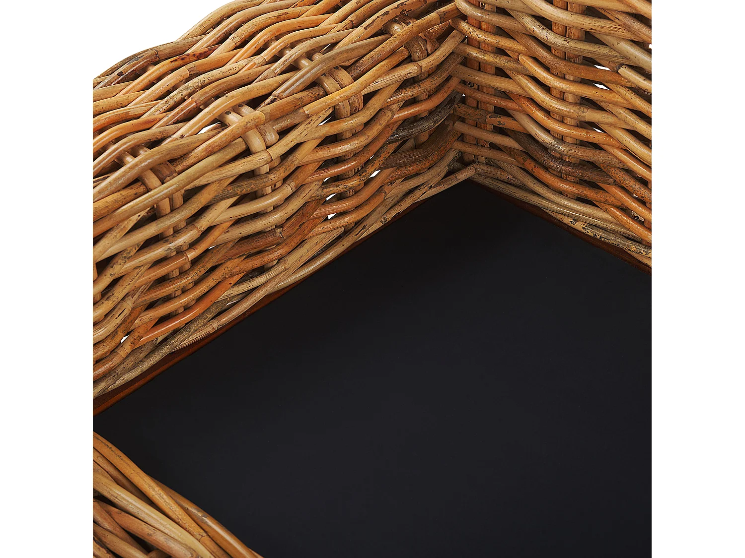 Canapé de jardin 3 places FORLI Rotin Naturel