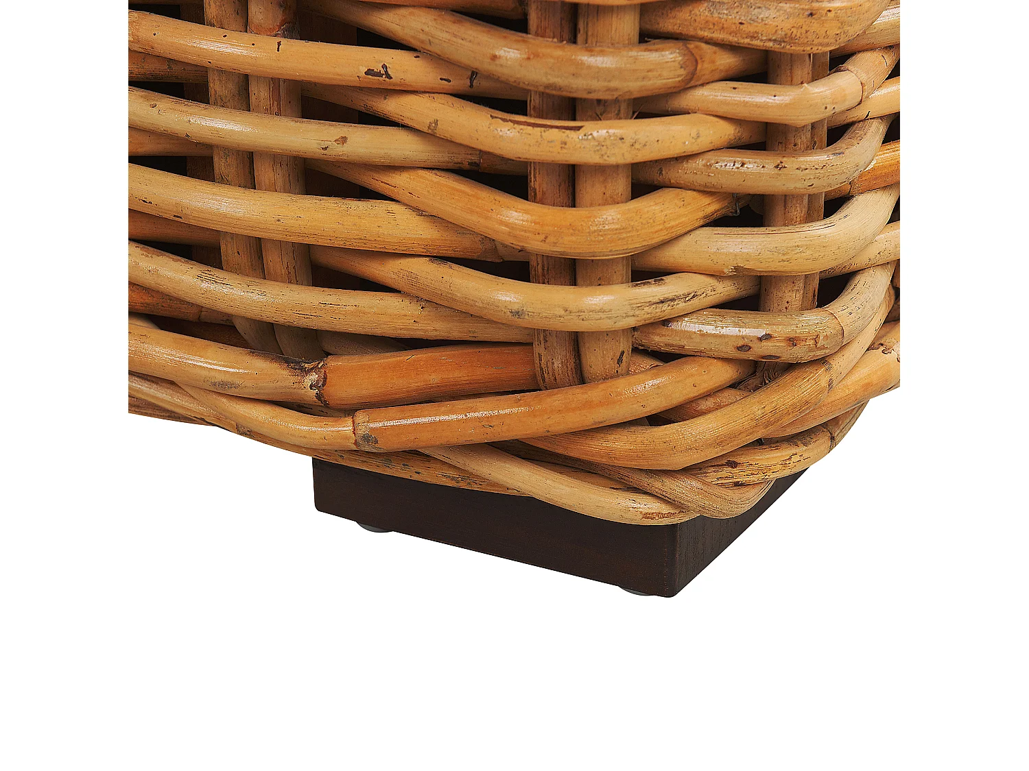 Garden Sofa 3 Seater FORLI Rattan Natural