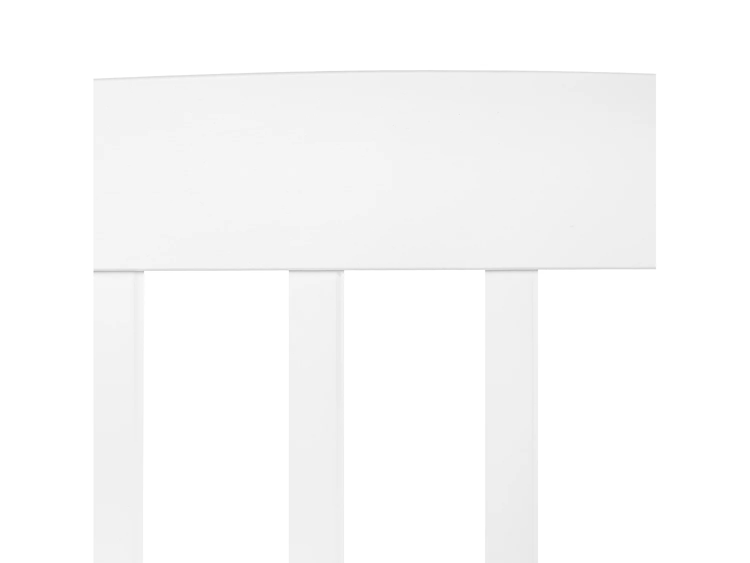 Lit superposé Bois de pin REVIN 90 x 200 cm Blanc