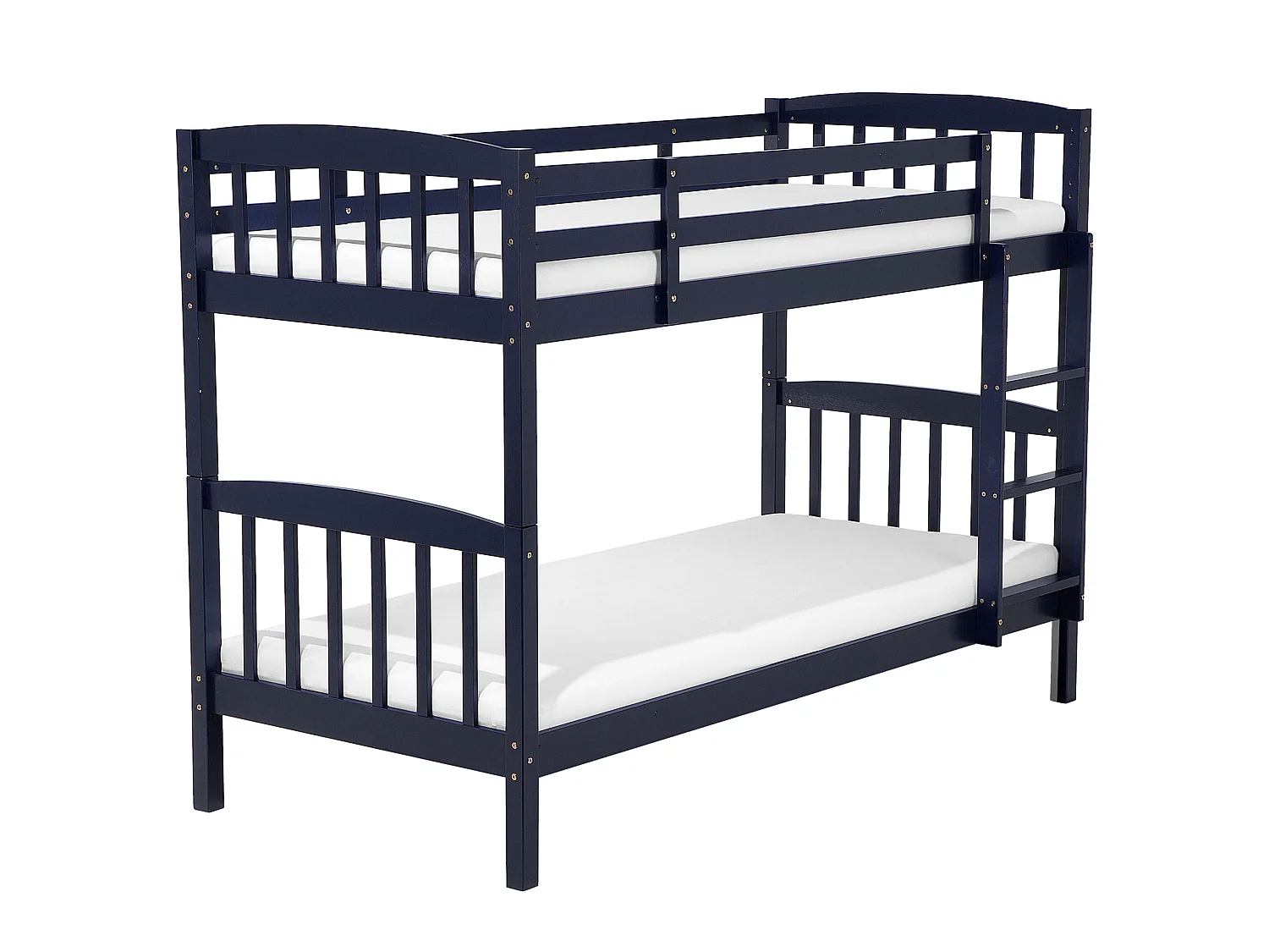 Bunk Bed Pine Wood REVIN 90 x 200 cm (EU Single) Navy Blue