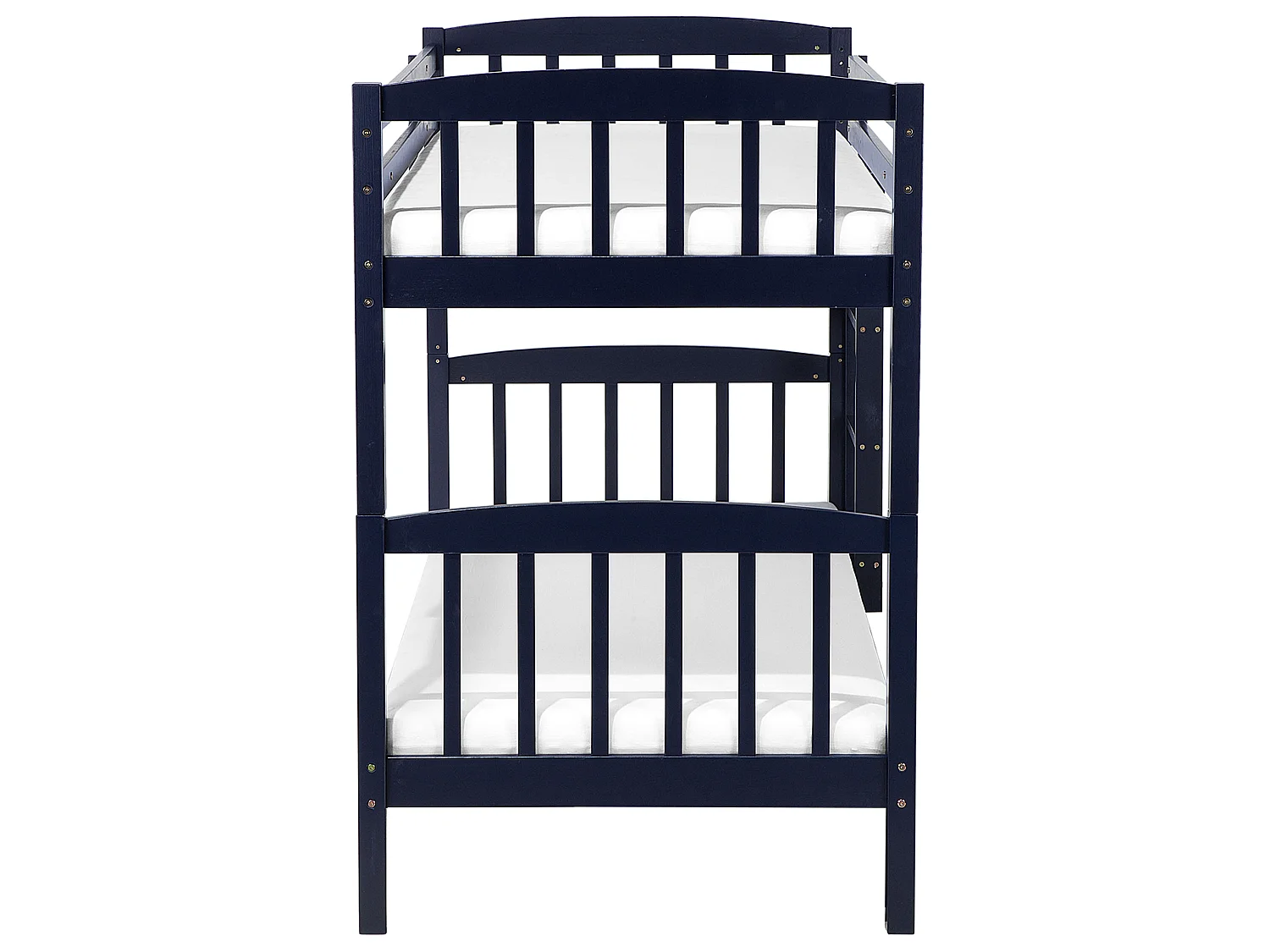 Bunk Bed Pine Wood REVIN 90 x 200 cm (EU Single) Navy Blue