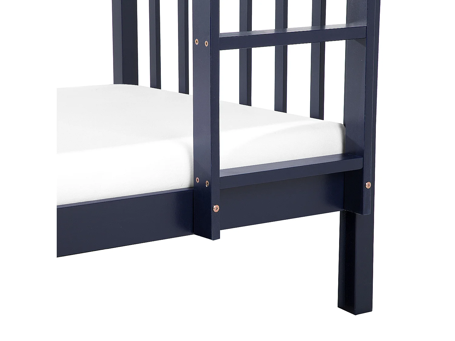 Bunk Bed Pine Wood REVIN 90 x 200 cm (EU Single) Navy Blue